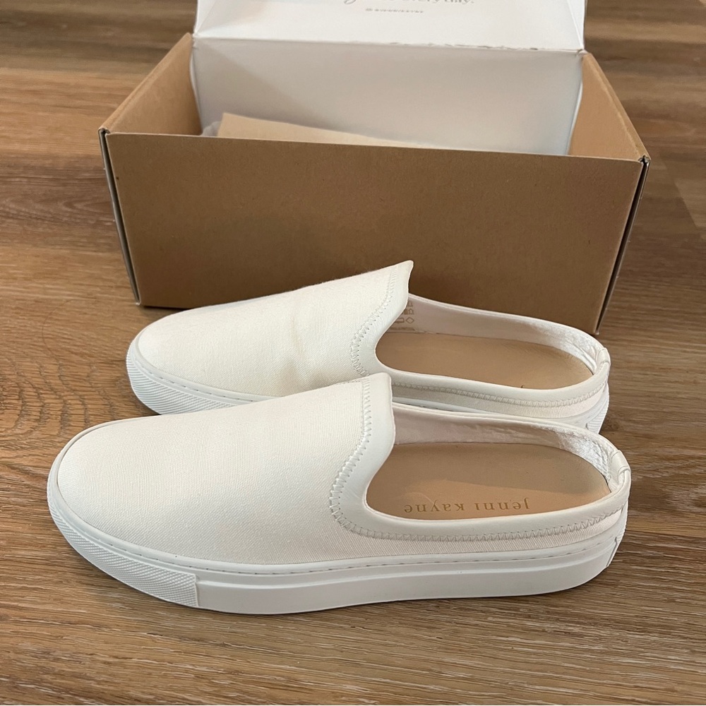 JENNI KAYNE canvas slider sneakers